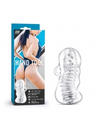 Прозрачный мастурбатор M for Men Hand Tool - Blush Novelties - в Магнитогорске купить с доставкой
