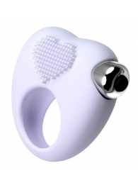 Белое виброкольцо для продления полового акта JOS MOYS - JOS - в Магнитогорске купить с доставкой