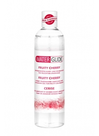 Лубрикант на водной основе с ароматом вишни FRUITY CHERRY - 300 мл. - Waterglide - купить с доставкой в Магнитогорске