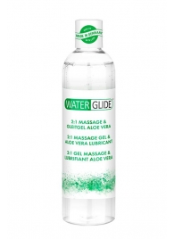 Гель-смазка 2-в-1 MASSAGE   LUBRICANT ALOE VERA - 300 мл. - Waterglide - купить с доставкой в Магнитогорске
