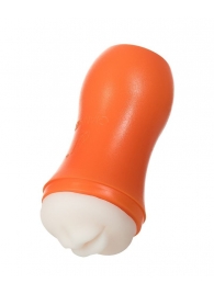 Мастурбатор-ротик A-Toys в оранжевой колбе - A-toys - в Магнитогорске купить с доставкой