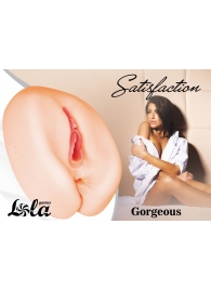 Мастурбатор с 2 тоннелями Satisfaction Gorgeous - Lola Games - в Магнитогорске купить с доставкой