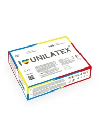 Разноцветные ароматизированные презервативы Unilatex Multifruits - 144 шт. - Unilatex - купить с доставкой в Магнитогорске