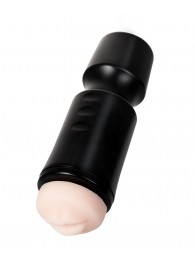 Мастурбатор-ротик A-Toys в черной колбе - A-toys - в Магнитогорске купить с доставкой
