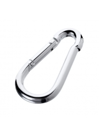 Серебристый карабин TOYFA Metal - ToyFa - купить с доставкой в Магнитогорске