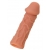 Телесная реалистичная насадка KOKOS Extreme Sleeve 05 с дополнительной стимуляцией - 12,7 см. - KOKOS - в Магнитогорске купить с доставкой
