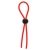 Красное эрекционное лассо с одной бусинкой-утяжкой STRETCHY THICK LASSO - Dream Toys - в Магнитогорске купить с доставкой