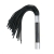 Черная плеть Easytoys Flogger With Metal Grip - 38 см. - Easy toys - купить с доставкой в Магнитогорске