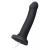 Черный фаллос с имитацией эякуляции Silicon Cum Dildo L - 19,6 см. - Strap-on-me - купить с доставкой в Магнитогорске