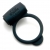 Темно-серое эрекционное кольцо Vibrating Love Ring с вибрацией - Fifty Shades of Grey - в Магнитогорске купить с доставкой