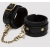 Черные оковы на ноги Bound to You Faux Leather Ankle Cuffs - Fifty Shades of Grey - купить с доставкой в Магнитогорске