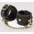 Черные наручники Bound to You Faux Leather Wrist Cuffs - Fifty Shades of Grey - купить с доставкой в Магнитогорске