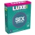 Ребристые презервативы LUXE Royal Sex Machine - 3 шт. - Luxe - купить с доставкой в Магнитогорске