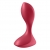 Красный вибромассажёр простаты Satisfyer Backdoor Lover - 14 см. - Satisfyer - в Магнитогорске купить с доставкой