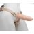 Телесный фаллопротез MEN STYLE с анальным стимулятором - 17,5 см. - LOVETOY (А-Полимер) - купить с доставкой в Магнитогорске