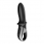 Черный анальный вибратор Hot Passion с функцией нагрева - Satisfyer - в Магнитогорске купить с доставкой