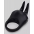 Черное эрекционное виброкольцо Sensation Rechargeable Vibrating Rabbit Love Ring - Fifty Shades of Grey - в Магнитогорске купить с доставкой