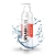 Возбуждающий гель-лубрикант SPLASHGLIDE HOT STIMULATIVE - 330 мл. - Splashglide - купить с доставкой в Магнитогорске