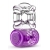 Фиолетовое эрекционное виброкольцо One Night Stand Vibrating C-Ring - Blush Novelties - в Магнитогорске купить с доставкой