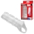 Насадка на пенис с кольцом для мошонки Clear Sensations Enhancer Sex Sleeve - 11,5 см. - XR Brands - в Магнитогорске купить с доставкой