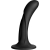 Черная изогнутая насадка Vac-U-Lock G-Spot - 16,5 см. - Doc Johnson - купить с доставкой в Магнитогорске