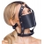 Черный намордник с кляпом-шаром Head Harness With A Gag - Orion - купить с доставкой в Магнитогорске