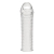Текстурированная насадка на пенис Clear Textured Penis Enhancing Sleeve Extension - 16,5 см. - BlueLine - в Магнитогорске купить с доставкой