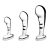 Набор из 3 стальных стимуляторов простаты Stainless Steel P-spot Training Set - b-Vibe - в Магнитогорске купить с доставкой
