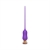 Фиолетовый тонкий стимулятор Nipple Vibrator - 23 см. - I-MOON - купить с доставкой в Магнитогорске