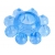 Голубая гелевая насадка-цветок - Toyfa Basic - в Магнитогорске купить с доставкой