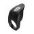 Черное эрекционное виброкольцо Vibro Lust Ring - MALESATION - в Магнитогорске купить с доставкой