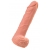 Телесная удлиняющая фаллическая насадка - 16 см. - ToyFa - в Магнитогорске купить с доставкой