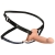 Телесный полый страпон на черных регулируемых ремешках 2’’ Erection Smooth Silicone Penis Sheath - XR Brands - купить с доставкой в Магнитогорске