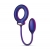 Фиолетовое эрекционное виброкольцо с анальным шариком Eclipse - ONE DC B.V. - в Магнитогорске купить с доставкой