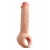 Телесная насадка-удлинитель Thrive 8.75 Inch Realistic Penis Extender Sleeve - 22,2 см. - Blush Novelties - в Магнитогорске купить с доставкой