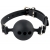 Силиконовый кляп-шар с отверстиями для дыхания Silicone Breathable Ball Gag Small - Pipedream - купить с доставкой в Магнитогорске