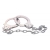Наручники из металла с длинной цепочкой CHROME HANDCUFFS METAL HANDCUFFS W. KEY - NMC - купить с доставкой в Магнитогорске