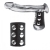 Утяжка на пенис на кнопочках 100% PVC STRAP WITH METAL SNAP - BlueLine - купить с доставкой в Магнитогорске