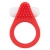 Красное эрекционное кольцо LIT-UP SILICONE STIMU RING 1 RED - Dream Toys - в Магнитогорске купить с доставкой