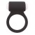 Чёрное эрекционное виброкольцо LIT-UP SILICONE STIMU RING 3 BLACK - Dream Toys - в Магнитогорске купить с доставкой