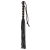 Чёрная мини-плеть из резины Rubber Mini Whip - 22 см. - Blush Novelties - купить с доставкой в Магнитогорске