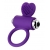 Фиолетовое виброкольцо с ресничками JOS PERY - JOS - в Магнитогорске купить с доставкой