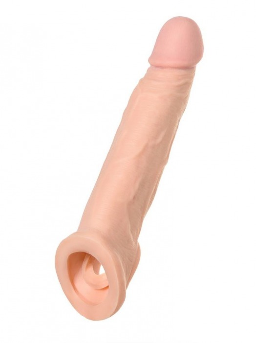 Насадка телесного цвета Toyfa XLover - 16,5 см. - ToyFa - в Магнитогорске купить с доставкой
