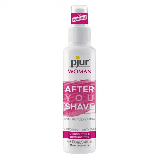 Спрей после бритья pjur WOMAN After You Shave Spray - 100 мл. - Pjur - купить с доставкой в Магнитогорске