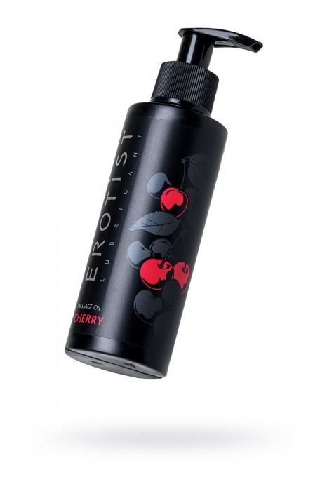 Массажное масло Erotist CHERRY с ароматом вишни - 150 мл. - Erotist Lubricants - купить с доставкой в Магнитогорске