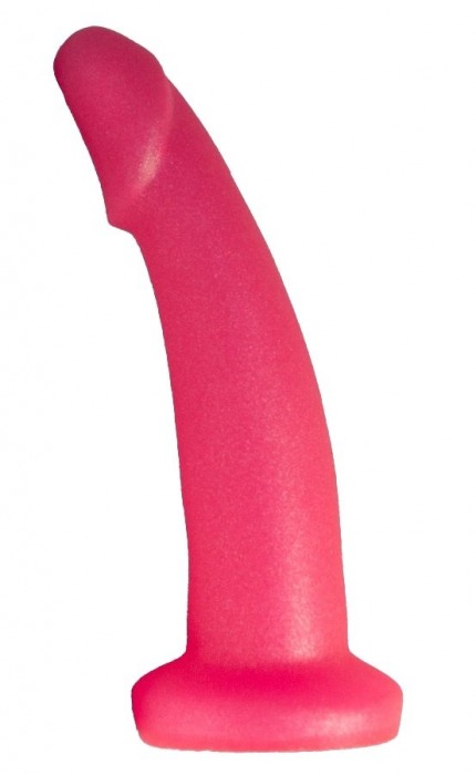 Розовый плаг-массажёр для простаты - 13,5 см. - LOVETOY (А-Полимер) - в Магнитогорске купить с доставкой