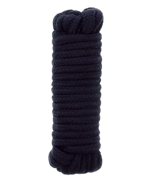 Чёрная веревка для связывания BONDX LOVE ROPE - 5 м. - Dream Toys - купить с доставкой в Магнитогорске