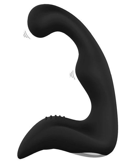 Чёрный перезаряжаемый массажёр простаты BOOTY PLEASER - Dream Toys - в Магнитогорске купить с доставкой