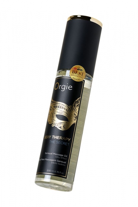 Минеральное массажное масло Orgie Sexy Therapy The Secret - 200 мл. - ORGIE - купить с доставкой в Магнитогорске
