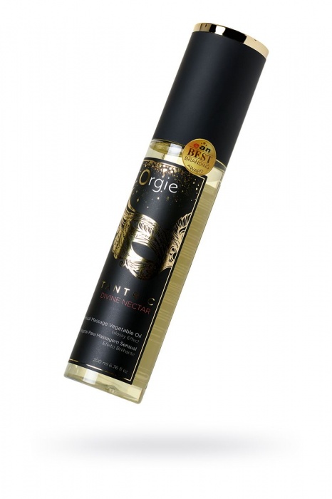 Растительное массажное масло Orgie Tantric Divine Nectar - 200 мл. - ORGIE - купить с доставкой в Магнитогорске